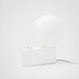 Alumina Multi-Use Lamp in Chalk